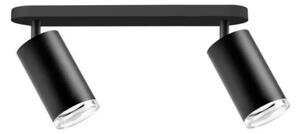 Spot de baie LED RGBW reglabil TURYN 2xGU10/4,8W/230V IP44 negru