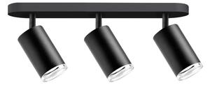 Spot LED RGBW reglabil pentru baie TURYN 3xGU10/4,8W/230V IP44 negru