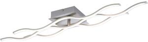 Plafonieră LED RGB dimabilă JUST LIGHT. 16266-55 LOLA WAVE LED/30W/230V + telecomandă