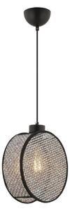 Candelabru cu cablu DRUM, 1 x E27, 60W, 230V, gri/negru