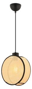 Pendul pe cablu DRUM 1xE27/60W/230V bej/negru