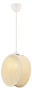 Pendul cu cablu DRUM 1xE27/60W/230V crem