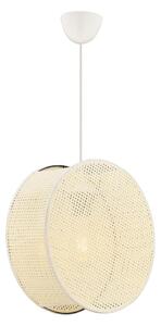 Pendul pe cablu BIG DRUM 1xE27/60W/230V, crem