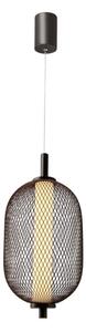 Pendul LED pe cablu PUMA LED/10W/230V diam. 15 cm negru