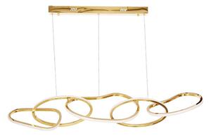 Lustră LED cu cablu ANNELI LED/45W/230V 125 cm, aurie