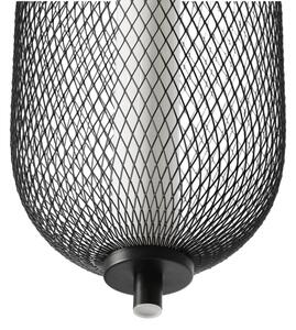 Pendul LED pe cablu PUMA LED/10W/230V diam. 15 cm negru