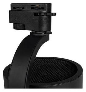 Reflector sina monofazata, LED AR111 GU10, 16W, rotatie 320 grade, inclinare verticala 90 grade, negru mat