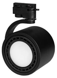 Reflector sina monofazata, LED AR111 GU10, 16W, rotatie 320 grade, inclinare verticala 90 grade, negru mat