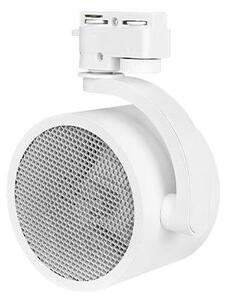 Reflector LED pentru sina monofazata, 16W, rotatie 320 grade, inclinare verticala 90 grade, alb mat
