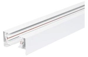 Sina monofazata pentru spoturi LED, alb mat, 1000W, IP20, aluminiu, 100 x 3.4 x 1.9 cm
