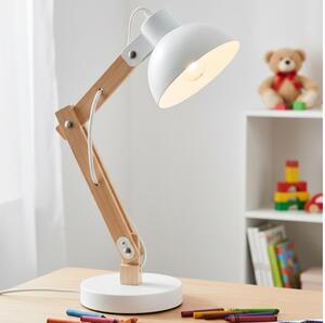 Brilagi - Lampă de masă FOCUS 1xE27/40W/230V albă