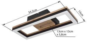 Brilagi - Plafonieră LED AXIS LED/12W/230V
