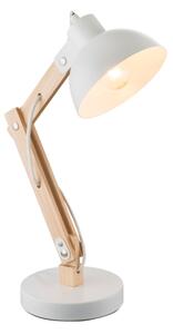 Brilagi - Lampă de masă FOCUS 1xE27/40W/230V albă