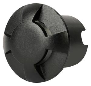 Brilagi - Lampă LED de exterior încastrabilă GROUNDRAY LED/1W/230V, neagră, IP67