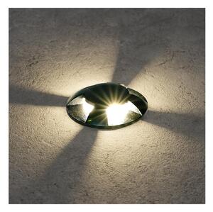 Brilagi - Lampă LED de exterior încastrabilă GROUNDRAY LED/1W/230V, neagră, IP67