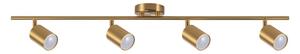 Spot LED RGBW dimabil GOLDIE, 4xGU10/4,8W/230V, auriu
