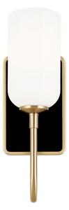 Kichler KL-SOLIA-1W-CPZB - Lampă de baie LED SOLIA, 1xG9/3W/230V, IP44, auriu