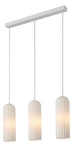 Nordlux - Lustră suspendată MIELLA 3xE27/25W/230V albă