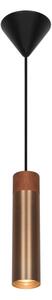 Nordlux - Pendul pe cablu TILO 1xGU10/15W/230V, alamă