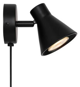 Nordlux - Aplică de perete EIK 1xGU10/35W/230V neagră