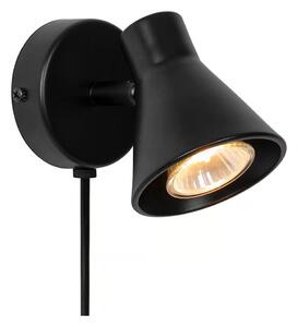 Nordlux - Aplică de perete EIK 1xGU10/35W/230V neagră