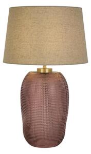 Searchlight EU44652PI - Lampă de masă AMETHYST 1xE27/60W/230V