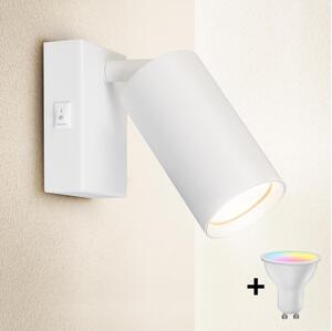 Brilagi - Aplică spot de perete LED dimabilă SELE 1xGU10/4,8W/230V albă