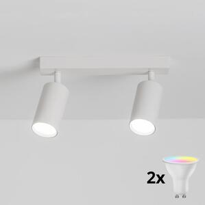 Brilagi - Spot LED RGBW dimmabil SELE 2xGU10/4,8W/230V alb