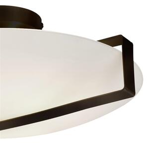 Searchlight 73990-3BK - Plafonieră SUNDIAL, 3 x E27/40W/230V, negru