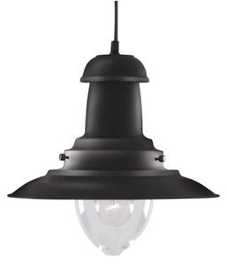 Searchlight 4301BK - Pendul cu cablu FISHERMAN 1xE27/60W/230V negru