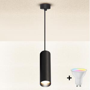 Brilagi - Pendul LED reglabil pe cablu SELE 1xGU10/4,8W/230V negru