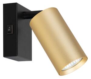 Brilagi - Aplică spot LED de perete dimmabilă SELE 1xGU10/4,8W/230V negru/auriu