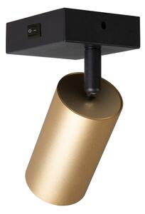 Brilagi - Aplică spot LED de perete dimmabilă SELE 1xGU10/4,8W/230V negru/auriu