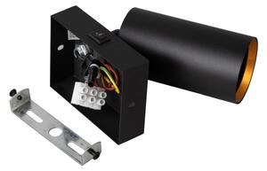 Spot de perete Brilagi SELE 1xGU10/30W/230V negru/auriu