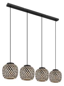 Lustră pe cablu Globo 15766-4H COLLY 4xE27/15W/230V