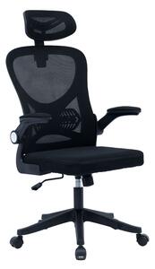 Scaun Directorial Mesh Ammer-Negru