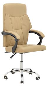 Scaun Directorial Gommer Piele Ecologica Cappucinno
