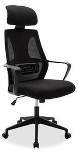 Scaun Directorial Mesh Dott Negru