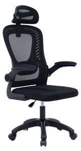 Scaun Directorial Mikro Mesh Negru