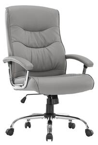 Scaun Directorial Piele Ecologica Prinno Gri