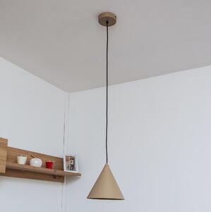 Pendul ETNA II pe cablu, 1xE27/15W/230V, diametru 18,5 cm, bej