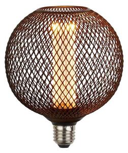 Searchlight 26003BK - Bec LED decorativ Wire Mesh E27/4,5W/230V 2700K