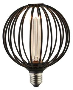 Bec LED decorativ GLOBE E27/4,5W/230V 2700K - Searchlight 26004BK
