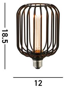 Searchlight 26005BK - Bec LED decorativ GLOBE E27/4,5W/230V 2700K