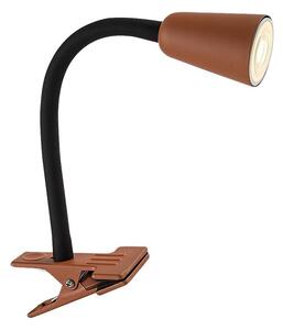 Rabalux 74090 - Lampă de birou cu clemă ALDO 1xGU10/7W/230V portocalie