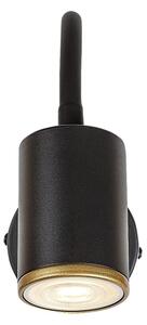 Rabalux 73111 - Aplică de perete tip spot NOLIE 1xGU10/15W/230V negru