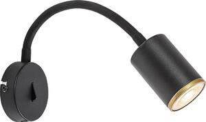 Rabalux 73111 - Aplică de perete tip spot NOLIE 1xGU10/15W/230V negru