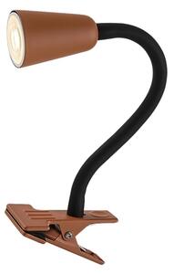 Rabalux 74090 - Lampă de birou cu clemă ALDO 1xGU10/7W/230V portocalie