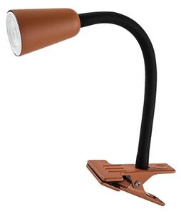 Rabalux 74090 - Lampă de birou cu clemă ALDO 1xGU10/7W/230V portocalie