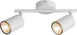 Rabalux 73105 - Spot NOLIE 2xGU10/15W/230V, alb